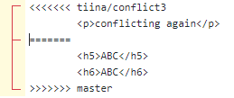 edit conflicts