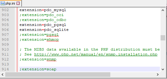 PDO_pgsql aktivointi